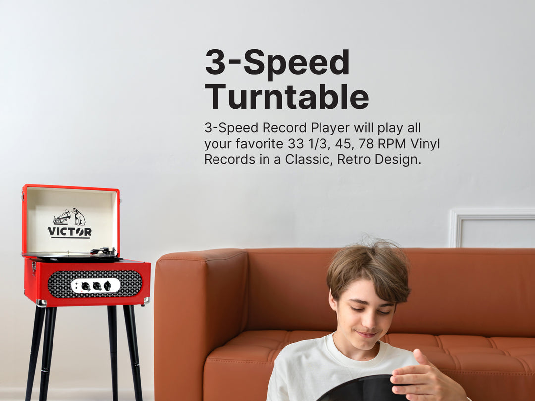 Andover
5-in-1 Turntable Music Center