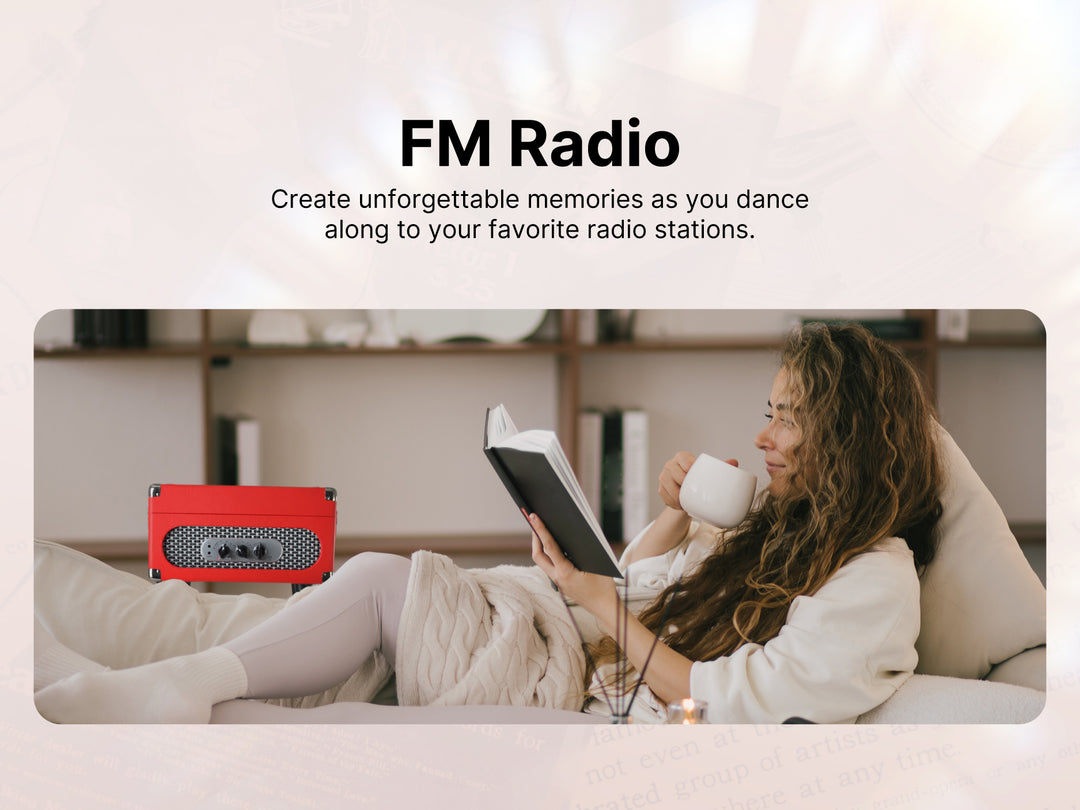 Andover
5-in-1 Turntable Music Center