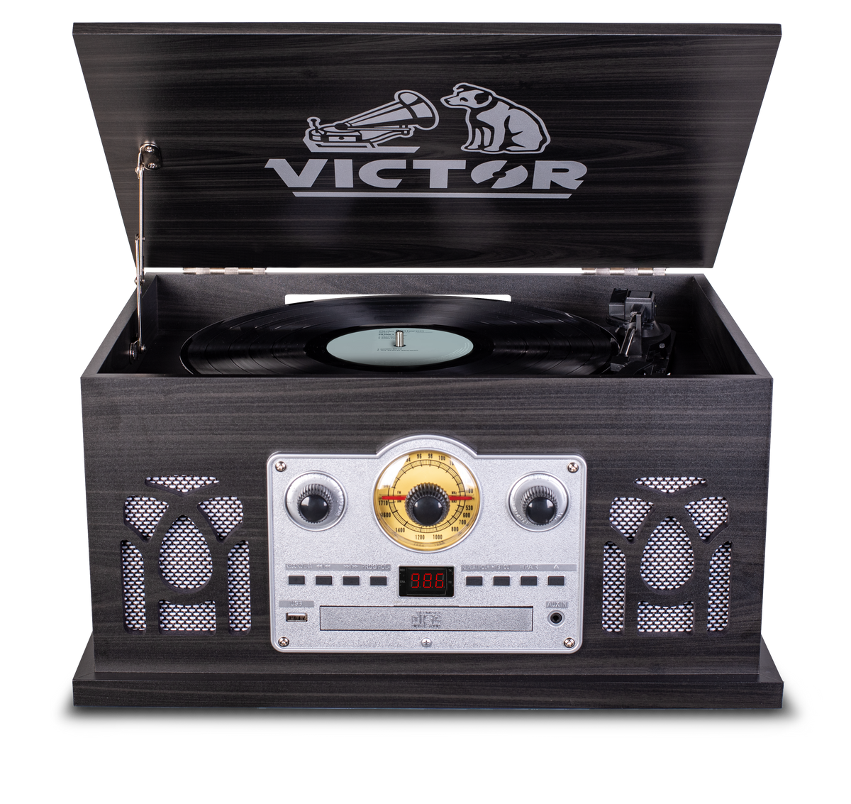 BELMONT 8-in-1 Wood Music Center – victoraudio BELMONT 8-in-1 Wood Music Center – victoraudio