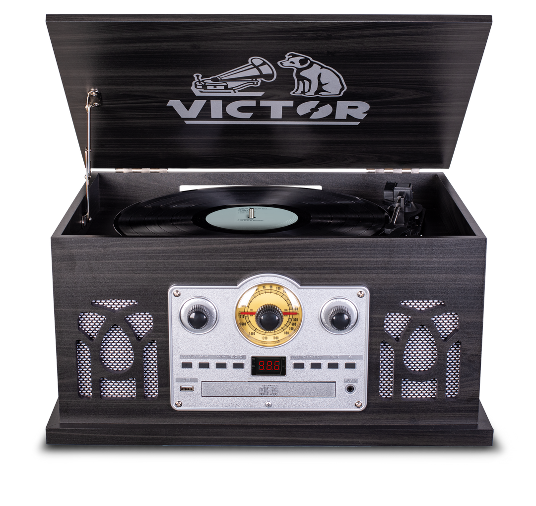 BELMONT 8-in-1 Wood Music Center – victoraudio