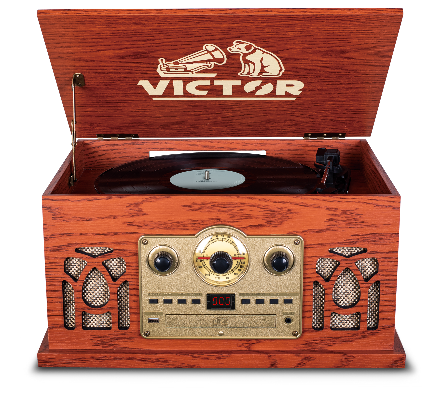 BELMONT 8-in-1 Wood Music Center – victoraudio BELMONT 8-in-1 Wood Music Center – victoraudio
