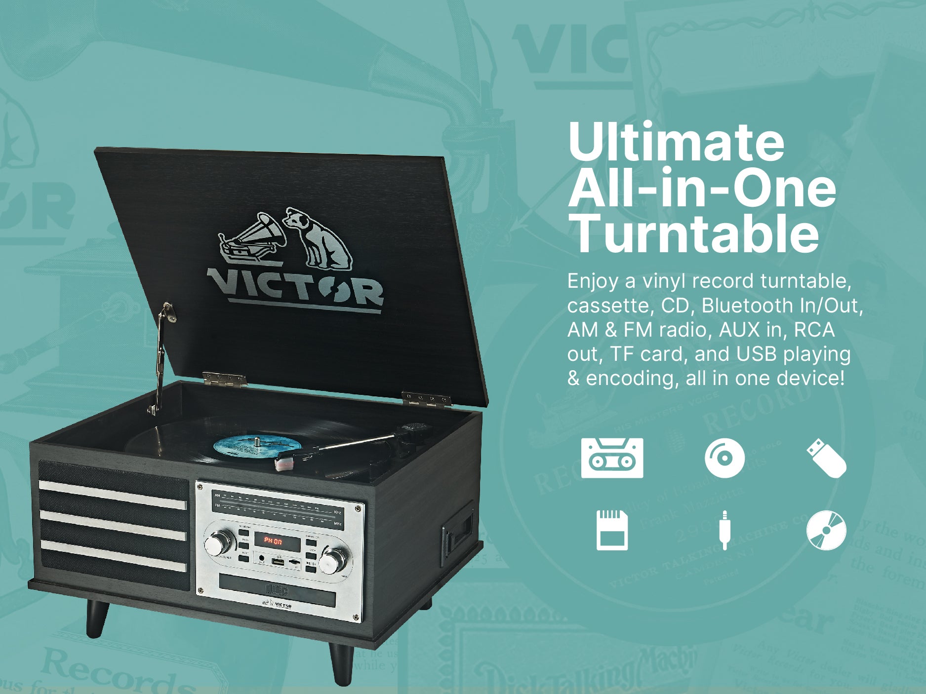 Monroe 8-in-1 Music Center – victoraudio