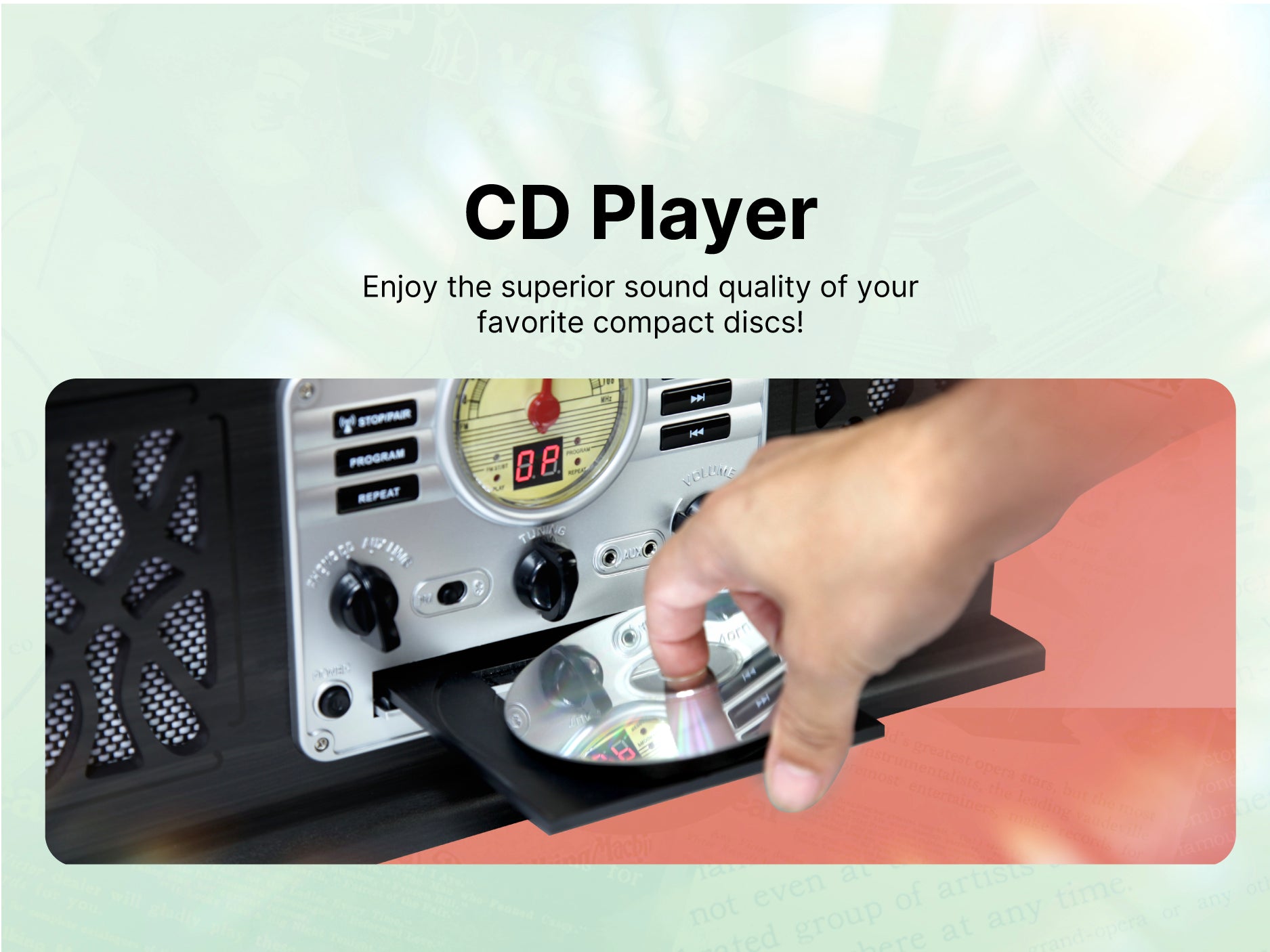 State 7-in-1 Wood Music Center – victoraudio