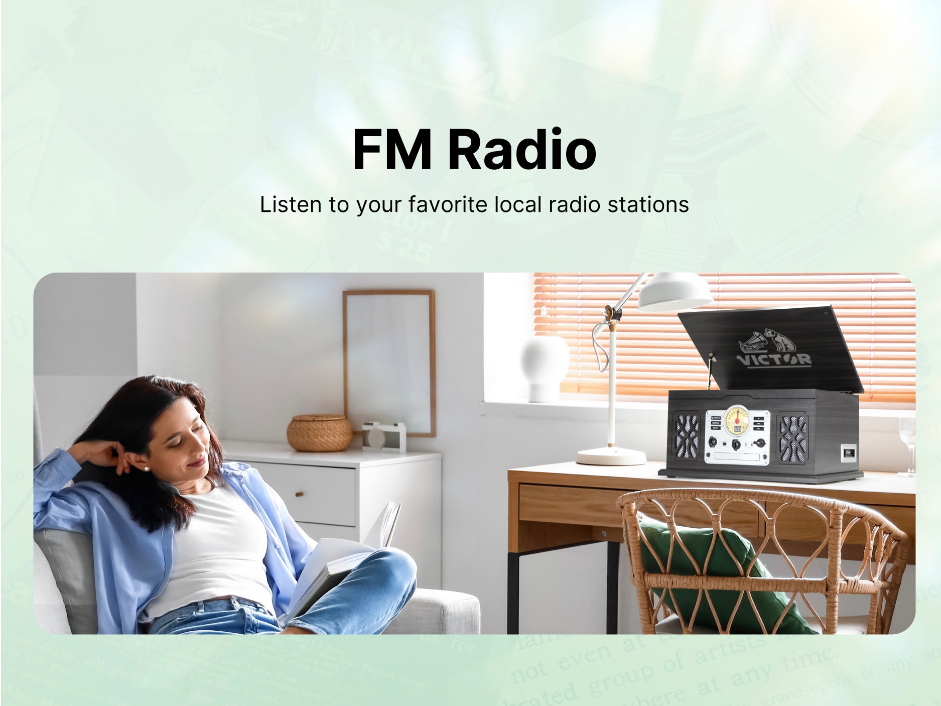 State 7-in-1 Wood Music Center – victoraudio