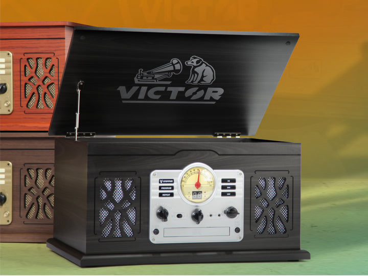 State 7-in-1 Wood Music Center – victoraudio