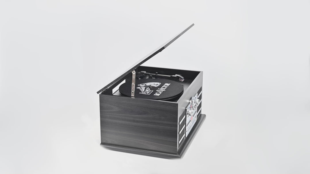 Roxbury 8-in-1 Turntable Music Center with AudioStream™