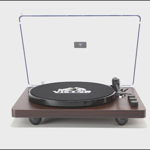 Lincoln 
Record Player with Stereo Speakers