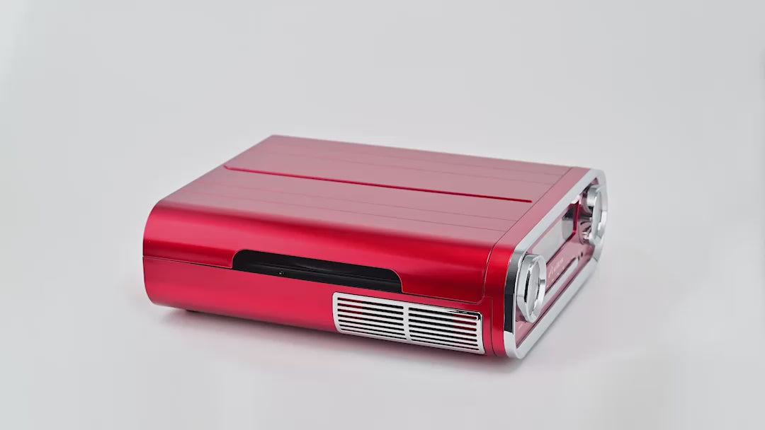 Woodward 7-in-1 Turntable Music Center with AudioStream™