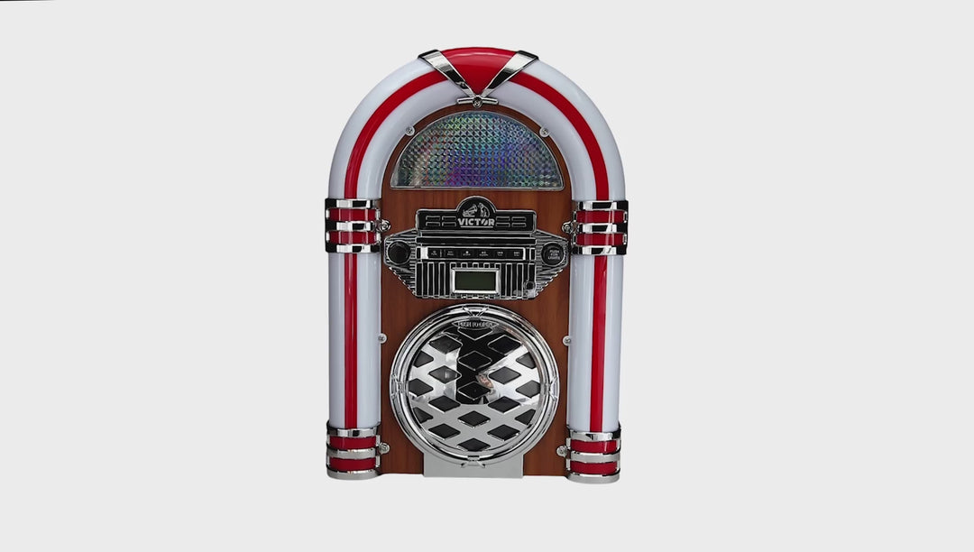 BROADWAY

Desktop Bluetooth® Jukebox with Multicolor LED Lighting