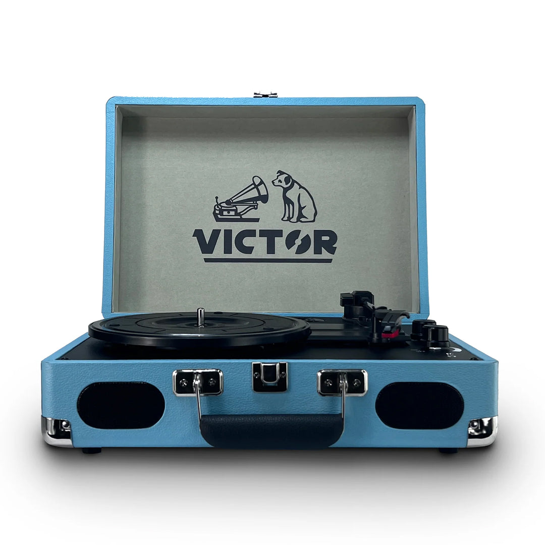 Metro Plus
Portable Dual Bluetooth® Suitcase Turntable