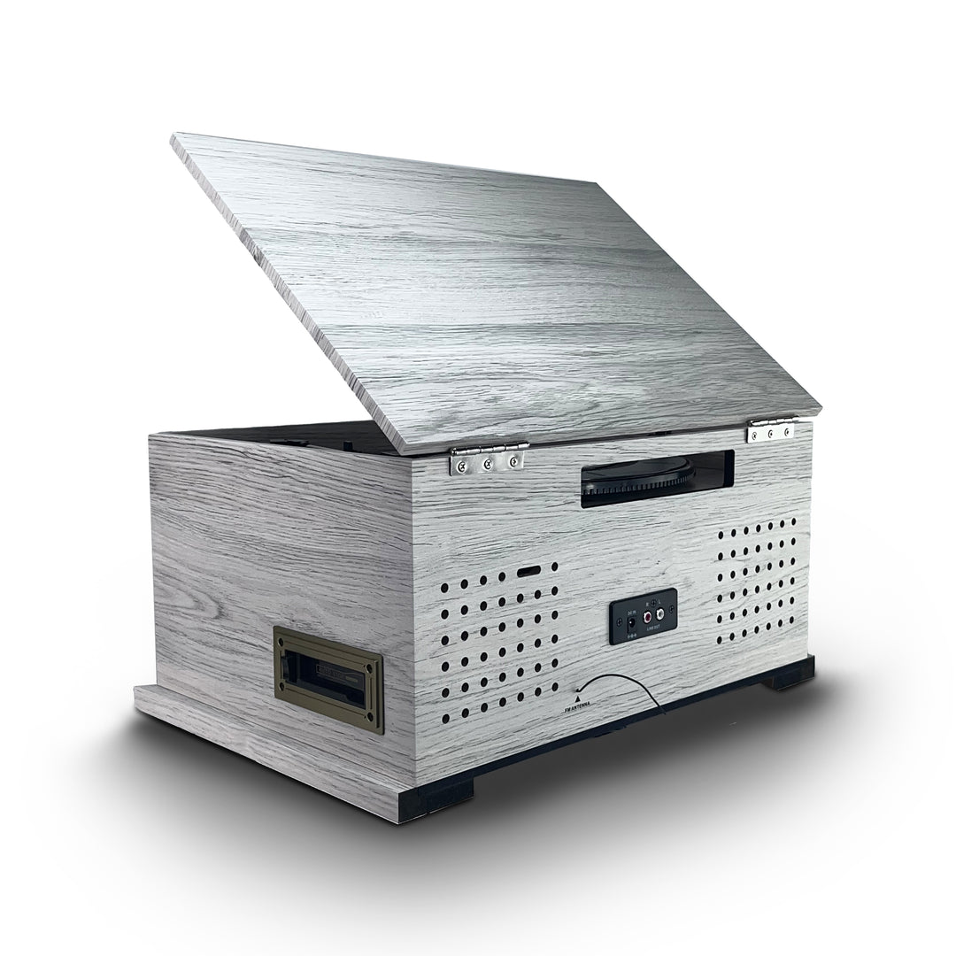 BELMONT
8-in-1 Wood Music Center