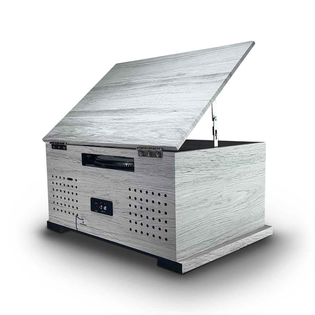 BELMONT
8-in-1 Wood Music Center