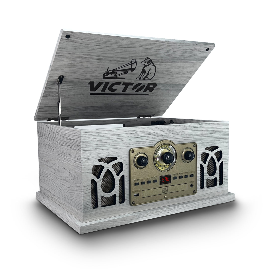 BELMONT
8-in-1 Wood Music Center
