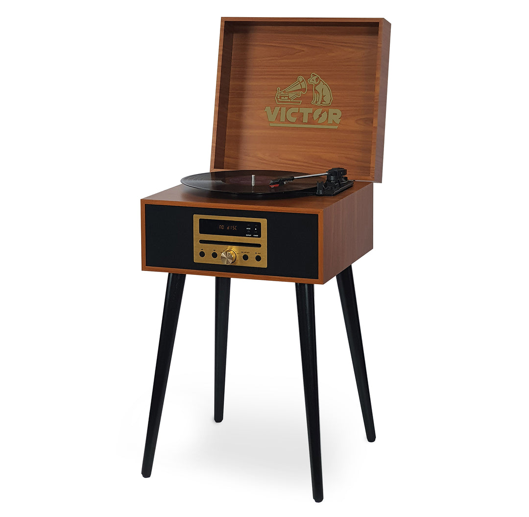Newbury
8-in-1 Wood Music Center