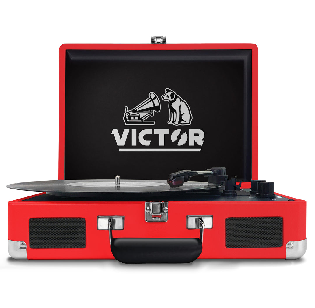 Metro Dual Bluetooth® Suitcase Turntable – victoraudio