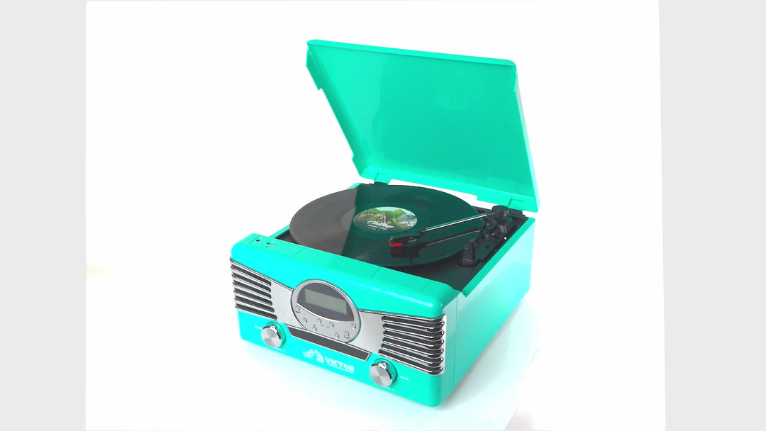 Diner 7-in-1 Turntable Music Center