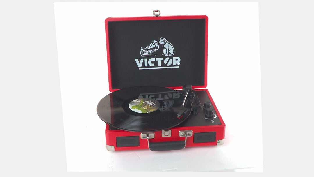 Metro
Dual Bluetooth® Suitcase Turntable