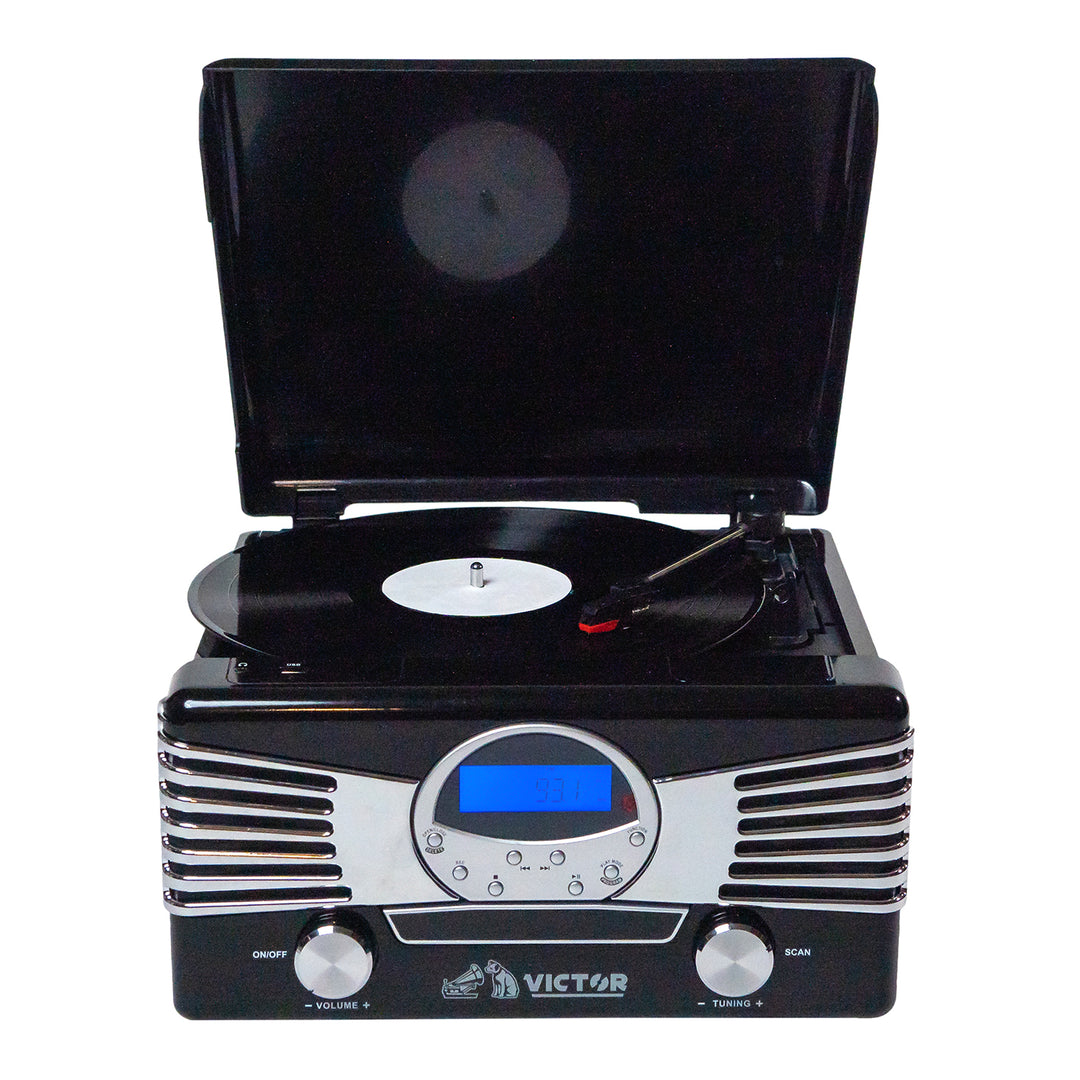 Diner 7-in-1 Turntable Music Center