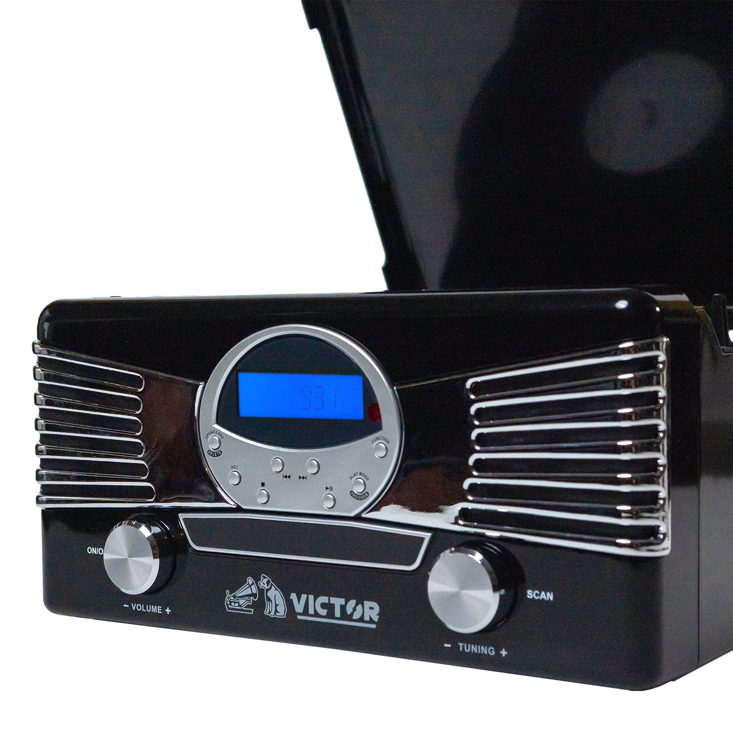 Diner 7-in-1 Turntable Music Center – victoraudio
