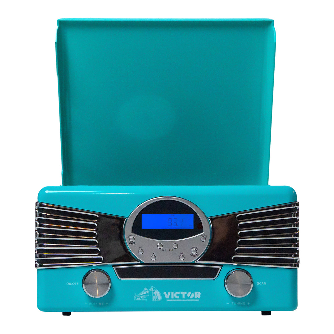 Diner 7-in-1 Turntable Music Center