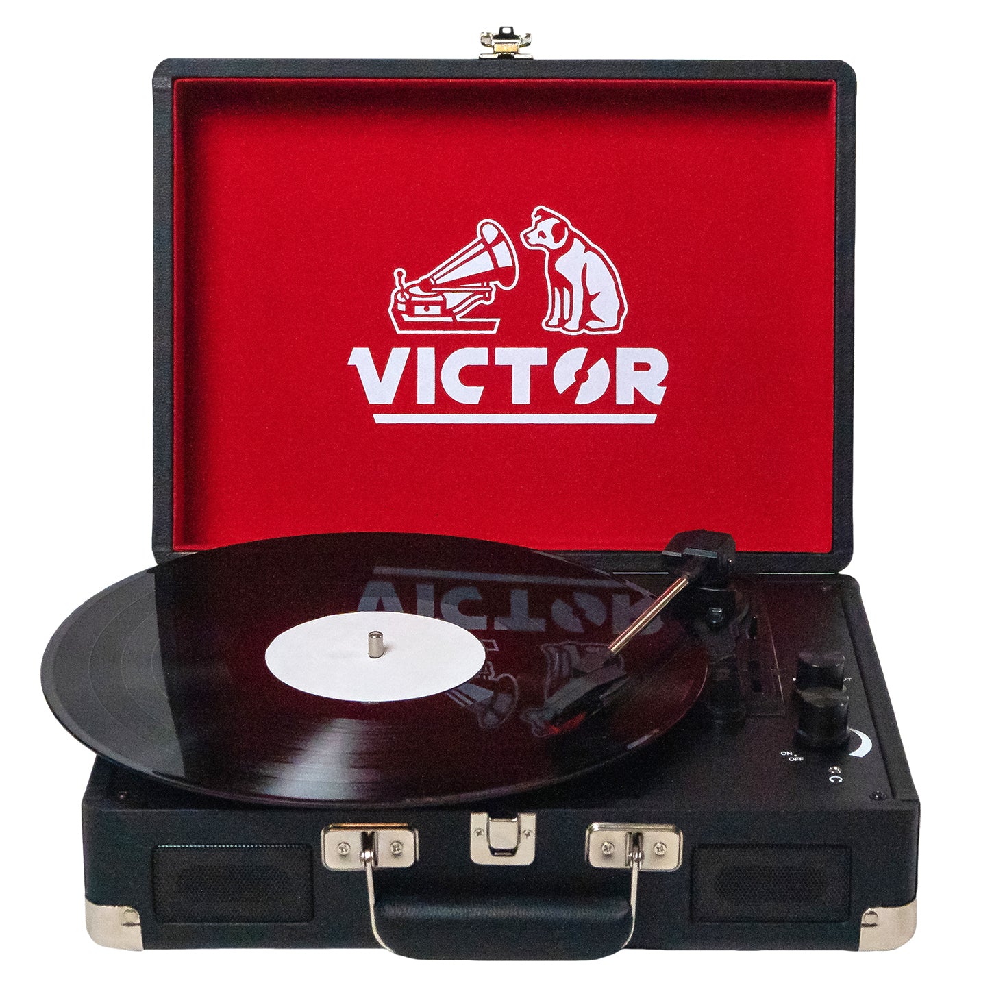 新品未使用アスティエドヴィラッドvictorヴィクター29cmスモールプラッター Metro Dual Bluetooth® Suitcase Turntable – victoraudio
