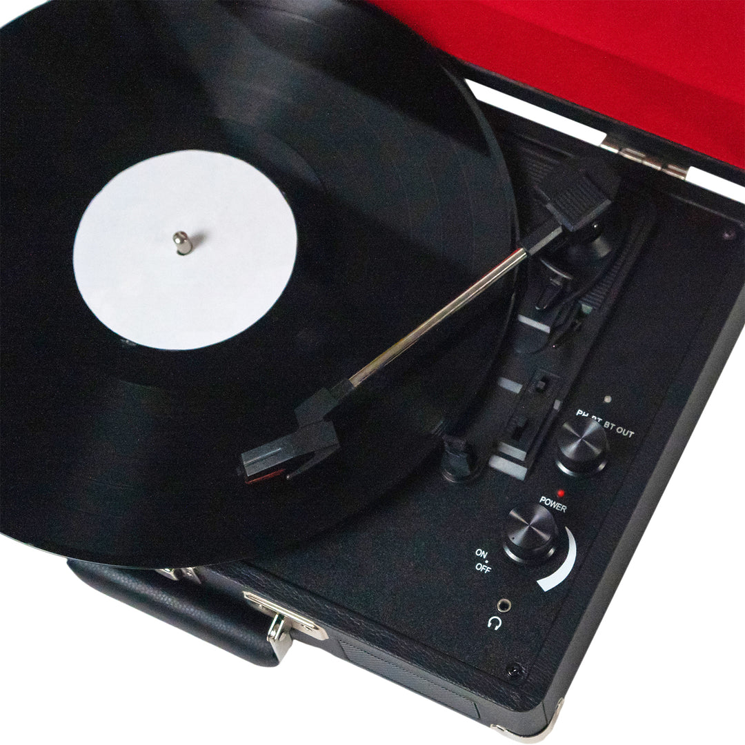 Metro
Dual Bluetooth® Suitcase Turntable