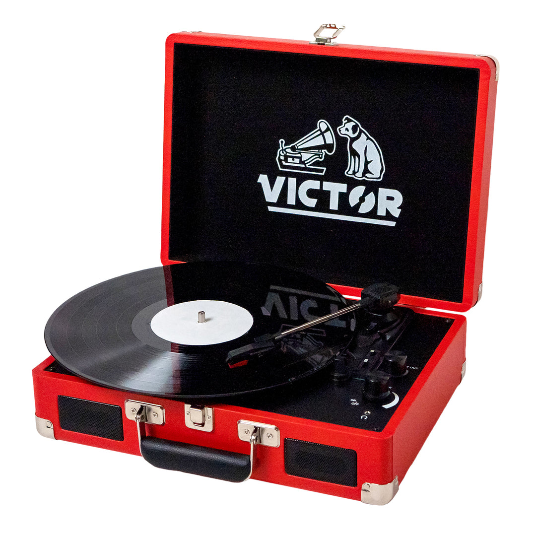 Metro
Dual Bluetooth® Suitcase Turntable