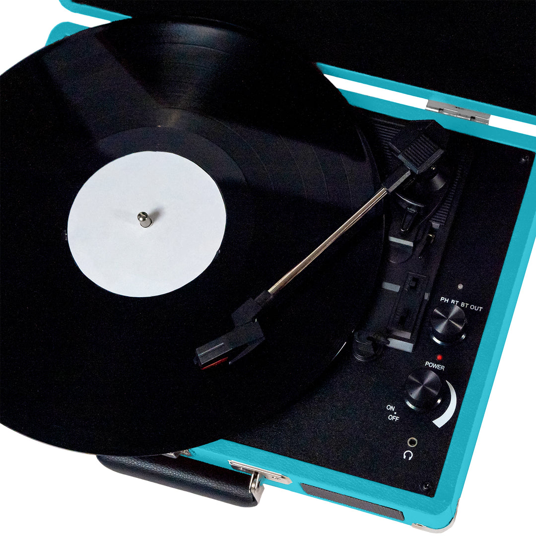 Metro
Dual Bluetooth® Suitcase Turntable