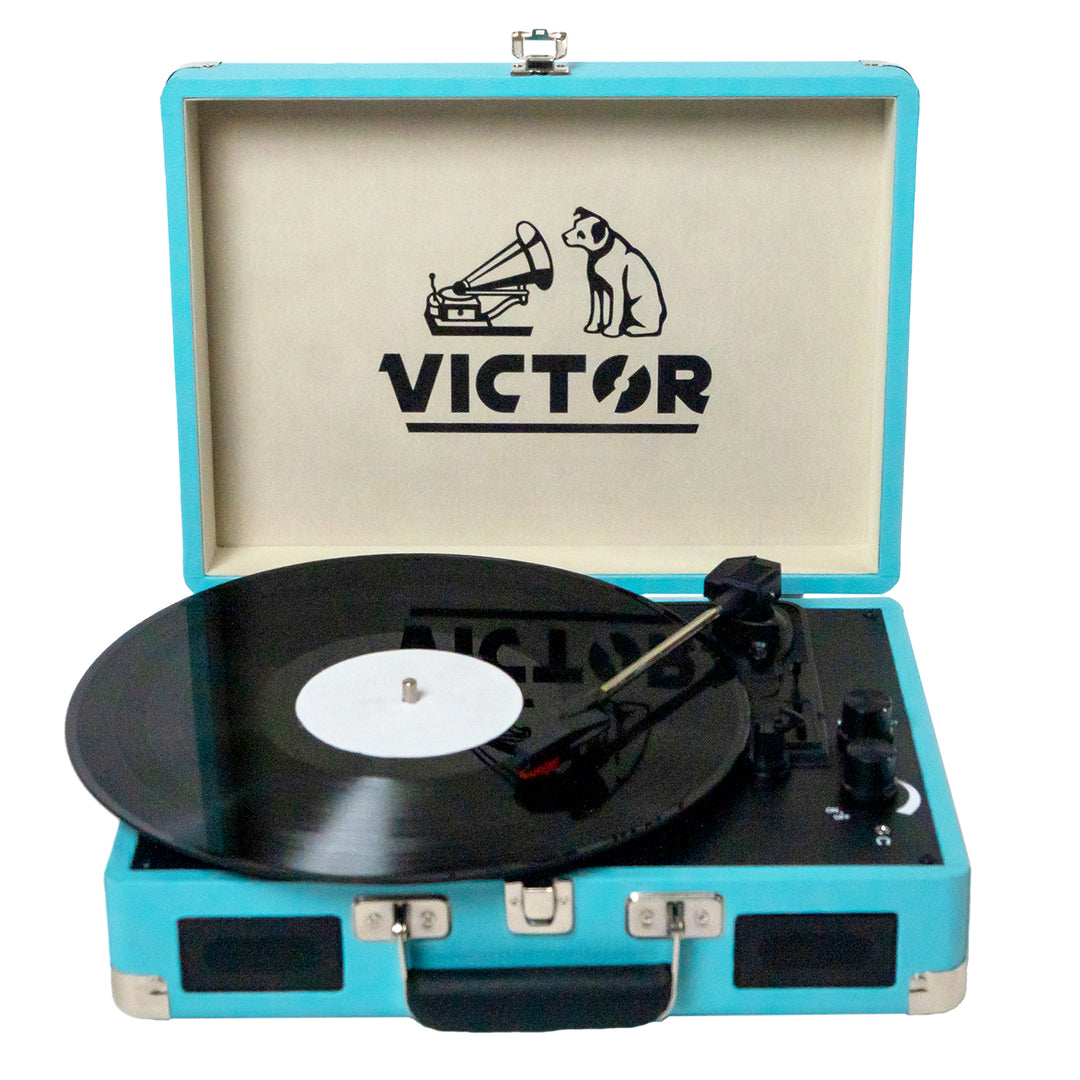 Metro
Dual Bluetooth® Suitcase Turntable
