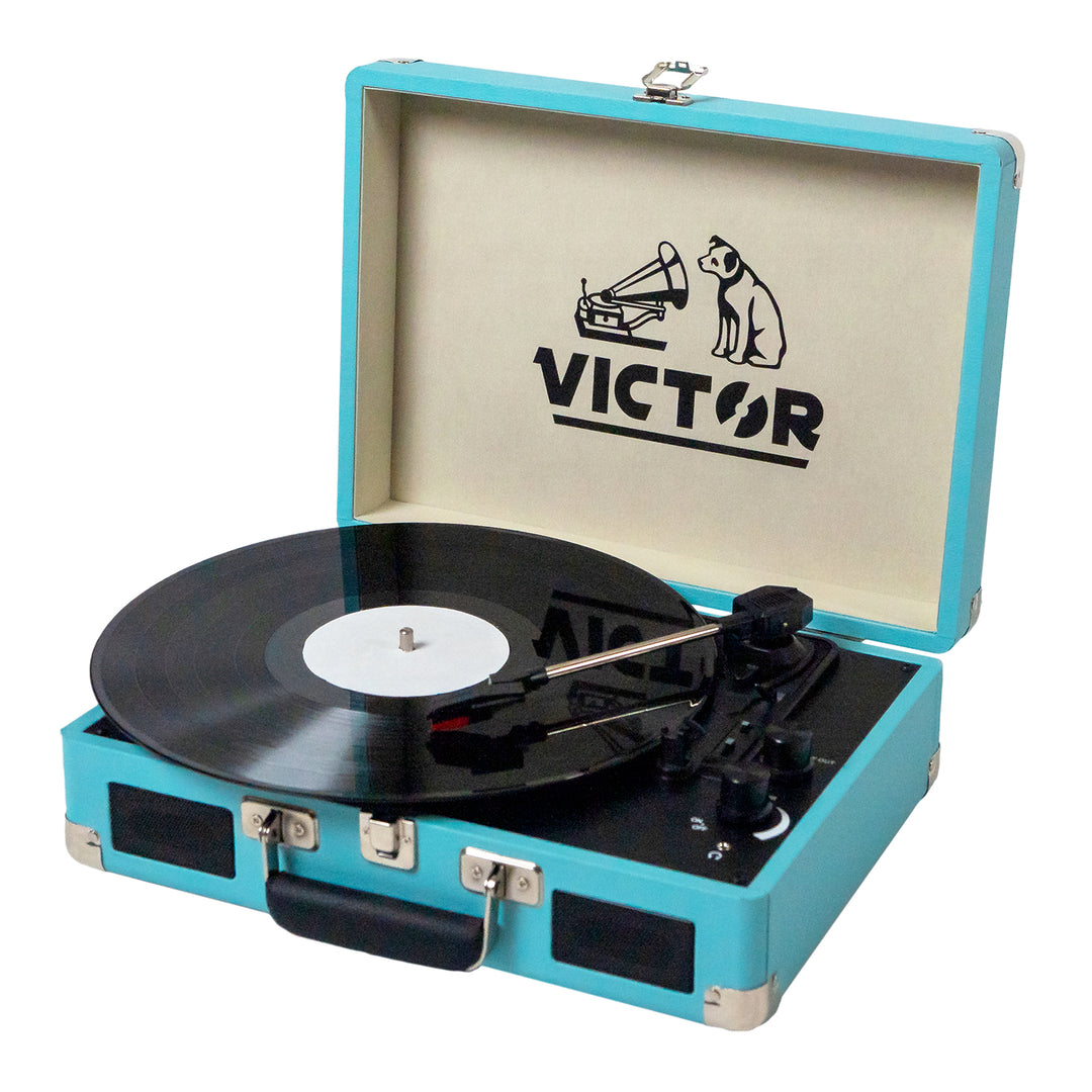 Metro
Dual Bluetooth® Suitcase Turntable