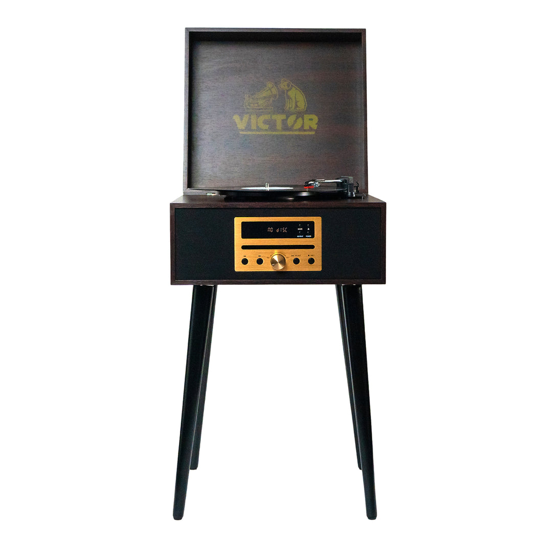 Newbury
8-in-1 Wood Music Center