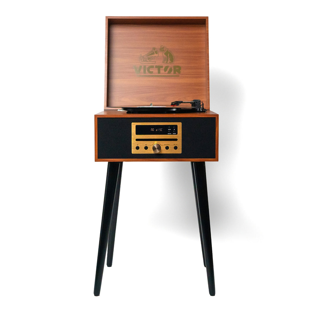 Newbury
8-in-1 Wood Music Center