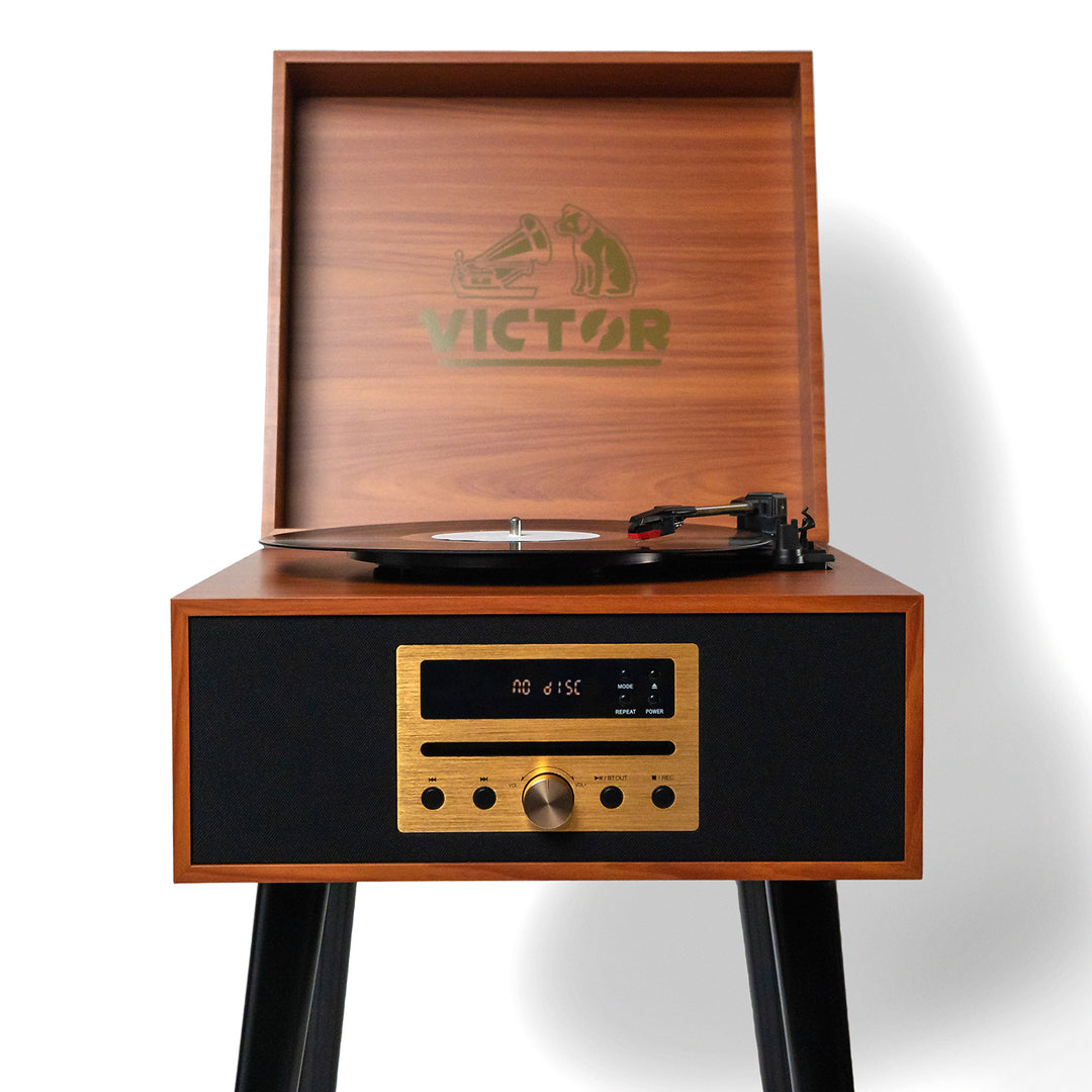 Newbury
8-in-1 Wood Music Center