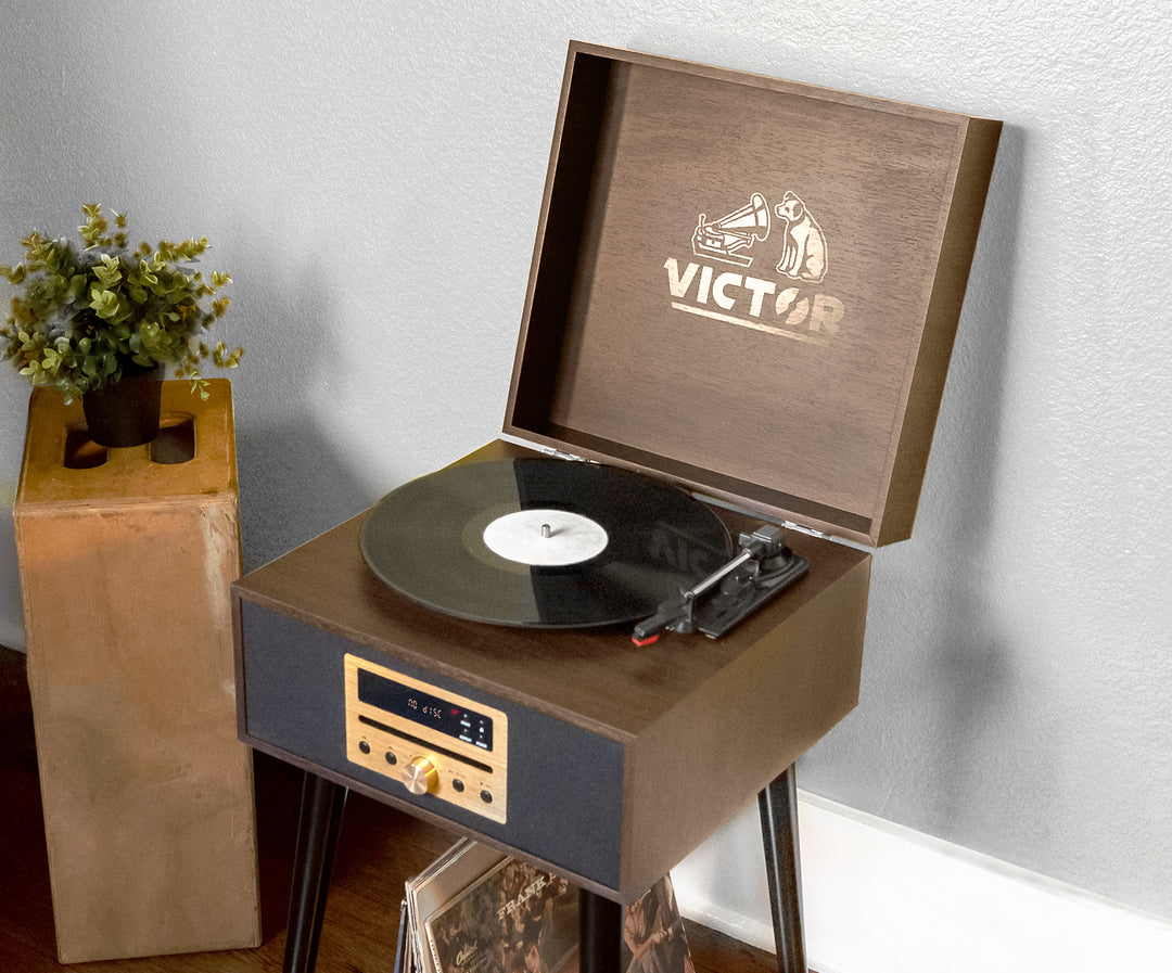 Newbury
8-in-1 Wood Music Center
