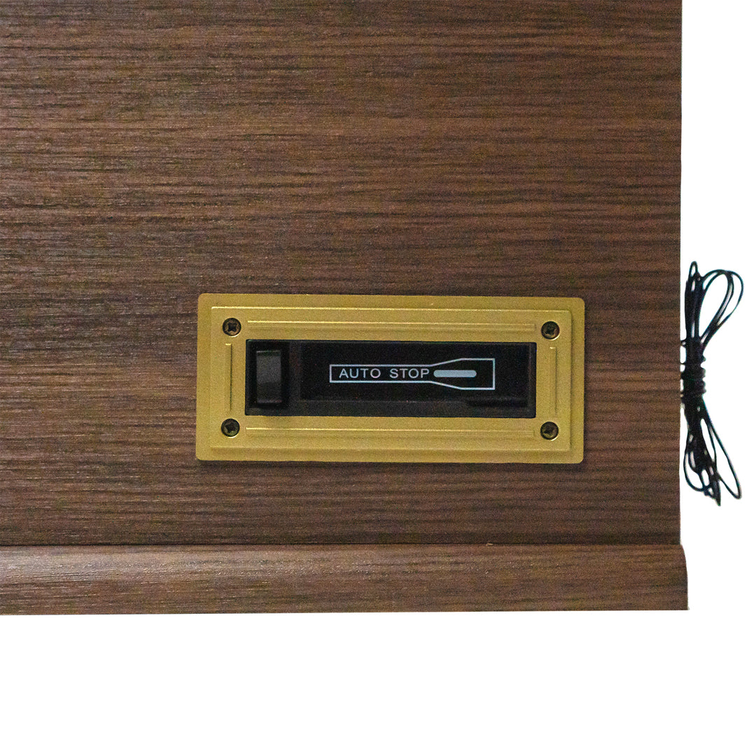 State
7-in-1 Wood Music Center