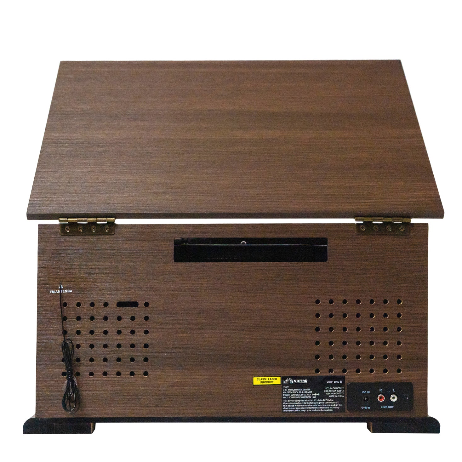 State 7-in-1 Wood Music Center – victoraudio