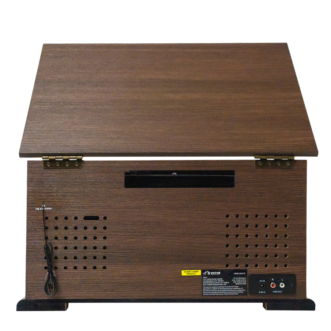 State
7-in-1 Wood Music Center