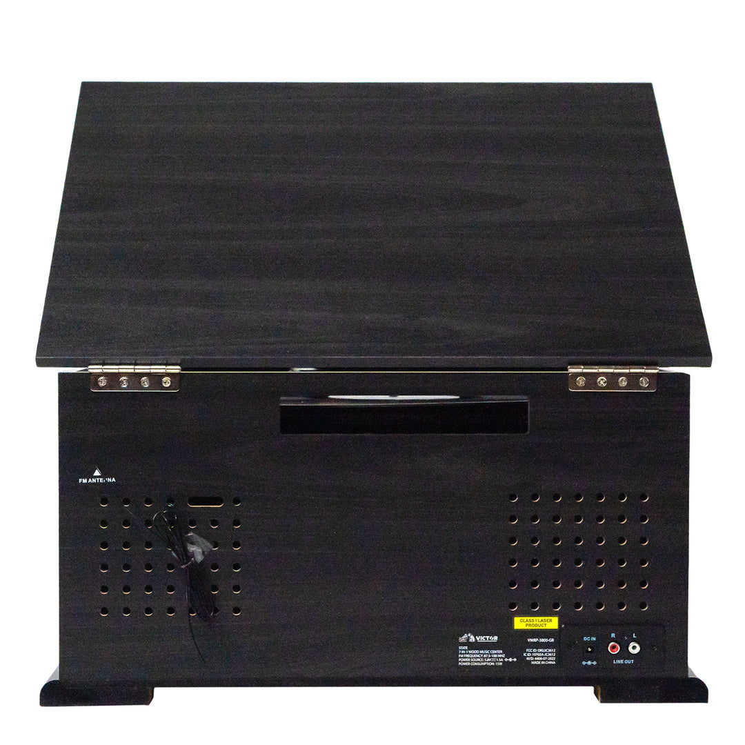 State
7-in-1 Wood Music Center