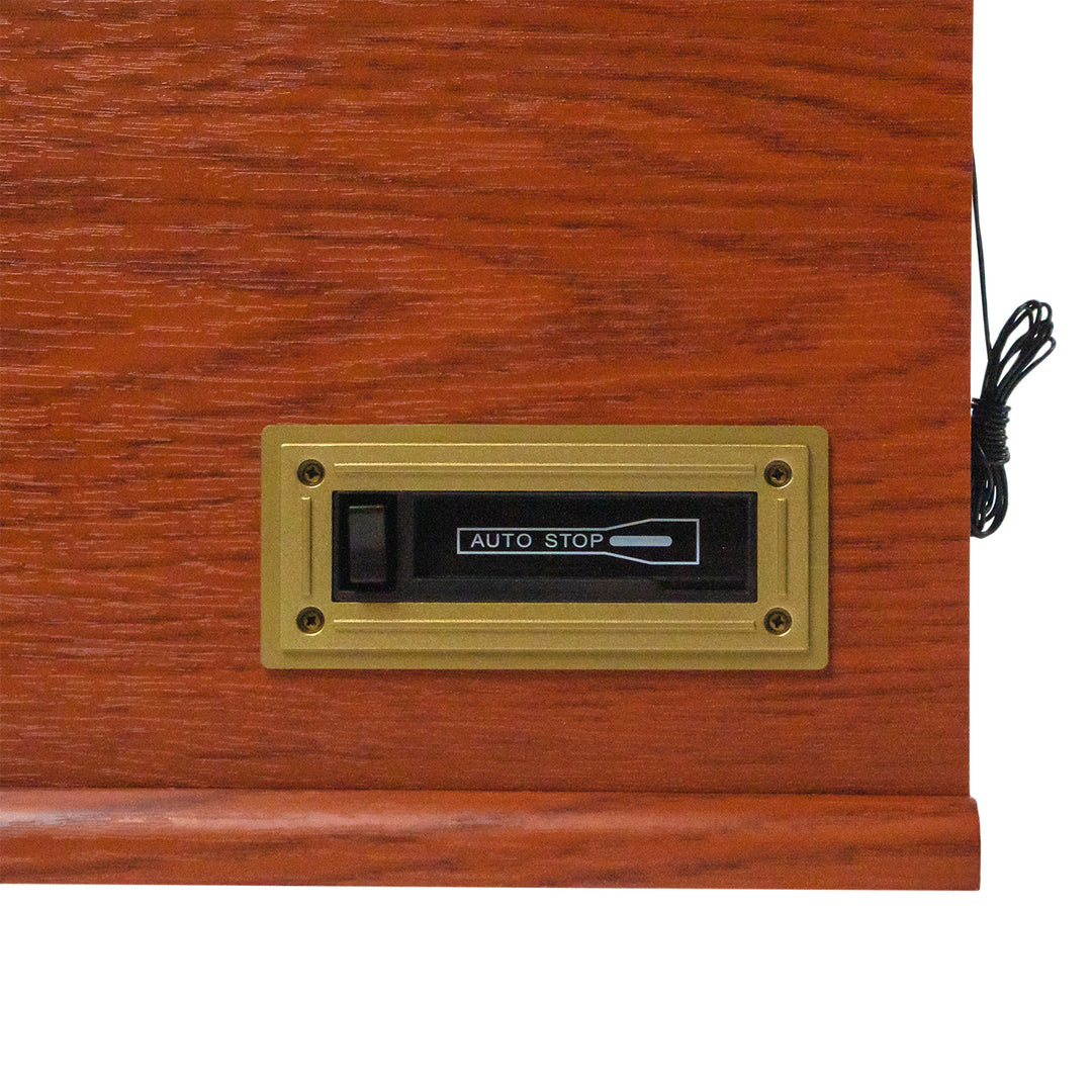 State
7-in-1 Wood Music Center