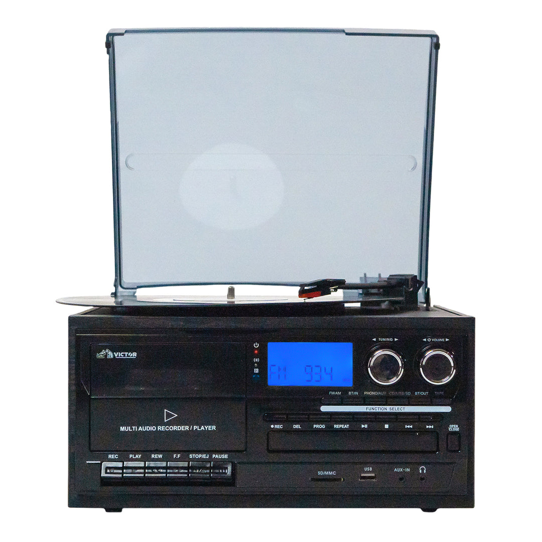 Cosmopolitan
8-in-1 Turntable Music Center