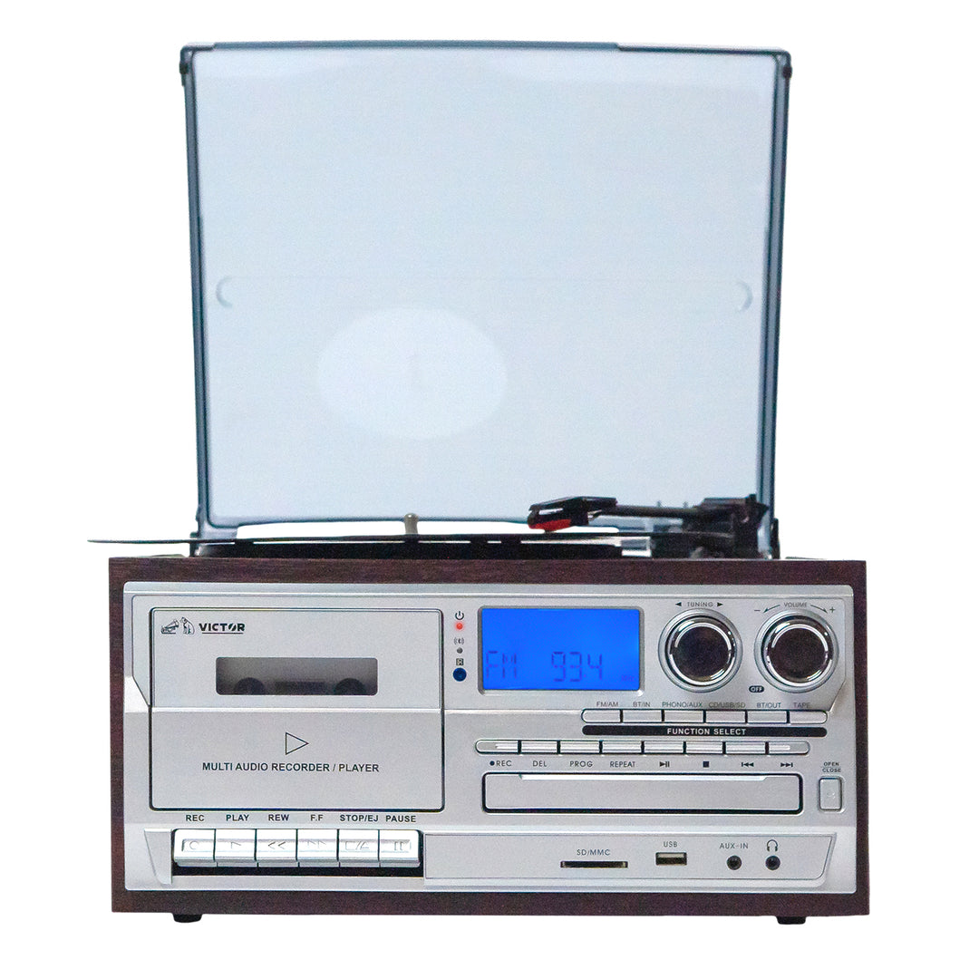 Cosmopolitan
8-in-1 Turntable Music Center