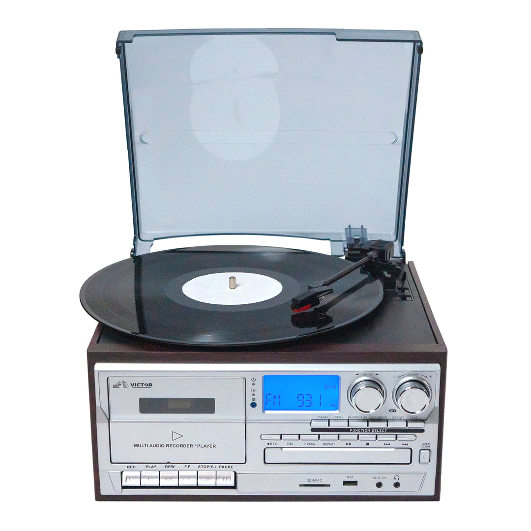 Cosmopolitan
8-in-1 Turntable Music Center