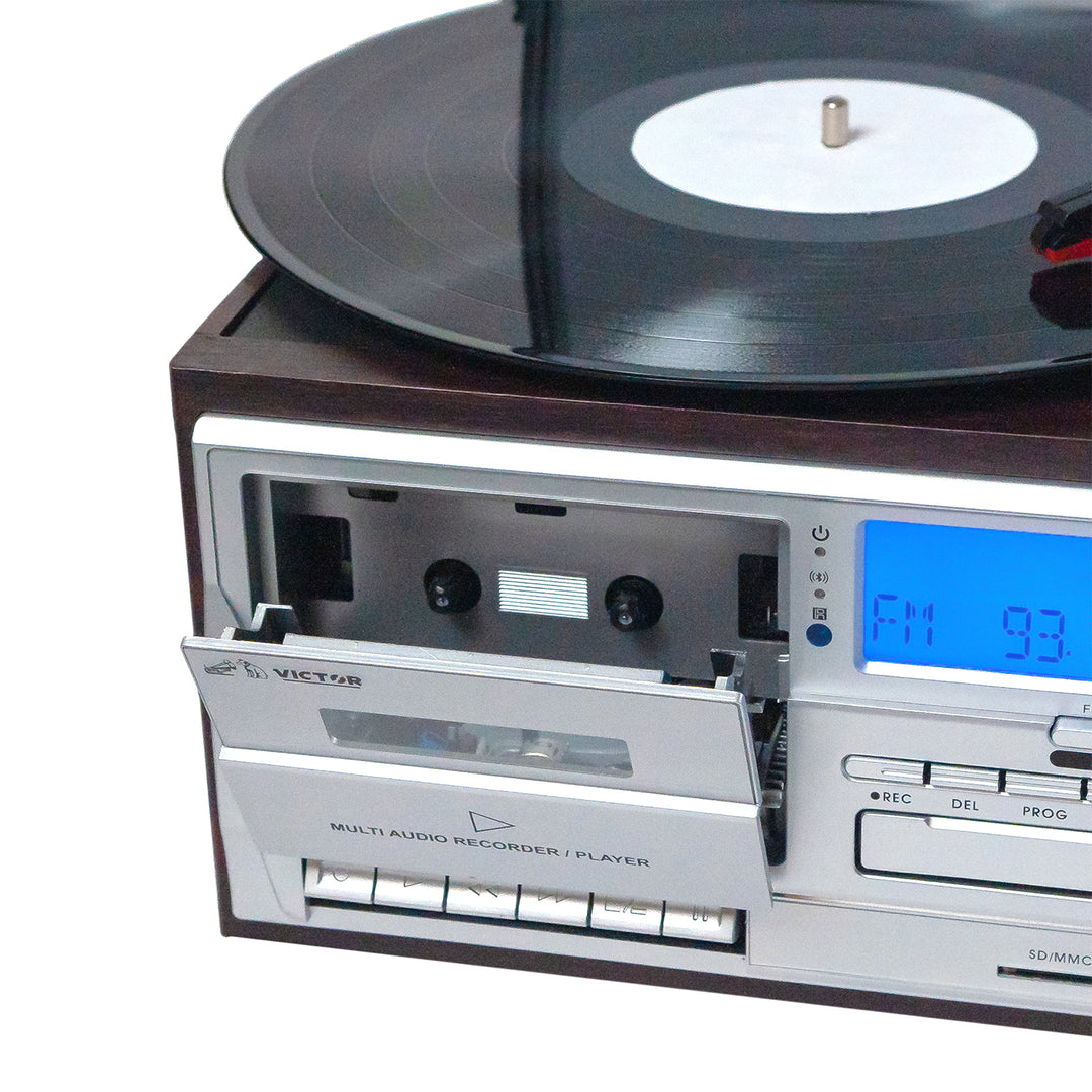 Cosmopolitan
8-in-1 Turntable Music Center
