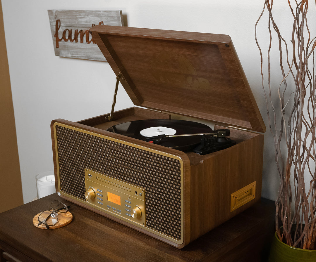 Monument
8-in-1 Wood Music Center